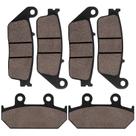 Conjunto de pastilhas de freio SOLLON Suzuki Burgman 650 dianteiro e traseiro Conjunto de pastilhas de freio SOLLON Suzuki Burgman 650 dianteiro e traseiro