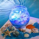 Conjunto de peças centrais de mesa RoundFunny 12 900 ml com decoração de praia Conjunto de peças centrais de mesa RoundFunny 12 900 ml com decoração de praia