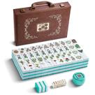 Conjunto de peças de Mahjong Color Al chemist 166 peças de acrílico com estojo