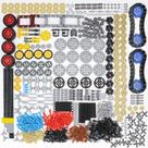 Conjunto de Peças Technic Zylopa com 854 Peças, Engrenagens, Eixos e Conectores Conjunto de Peças Technic Zylopa com 854 Peças, Engrenagens, Eixos e Conectores