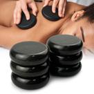 Conjunto de Pedras de Massagem Quentes Redondas DEFUNX 6 Peças 6 cm
