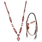 Conjunto de Peitoral e Cabeçada São Roque SV5499 - Havana