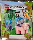 Conjunto de películas Toy LEGO Minecraft Steve, Zombie and Pig 66210