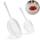Conjunto de Peneiras para Kefir Luckyiren 10 e 16 cm em Plástico com Malha