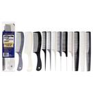 Conjunto de pentes Burmax Aristocrat 12 peças de plástico