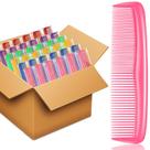 Conjunto de pentes de cabelo NICEMOVIC, 120 pacotes para mulheres e homens