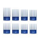 Conjunto de pentes de encaixe Andis 13105, 8 peças, azul