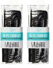 Conjunto de pentes KISS Professional Detangle & Style, 10 peças (x2)