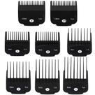 Conjunto de Pentes Magnéticos para Máquina de Cortar Cabelo Clasura com 8 Tamanhos Conjunto de Pentes Magnéticos para Máquina de Cortar Cabelo Clasura com 8 Tamanhos
