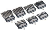 Conjunto de pentes para aparadores de cabelo Andis Master Series, 7 unidades