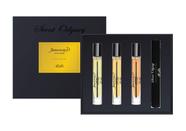 Conjunto de perfume de presente Rasasi Scent Odyssey Junoon para mulheres 7,5 ml x 3