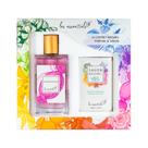 Conjunto de perfume Diane Castel Gourmandise e sabonete de amêndoa doce