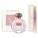 Conjunto de perfume Tocca Cleopatra para mulheres 100mL + 10mL de flores quentes