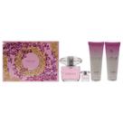 Conjunto de perfume Versace Bright Crystal EDT 90mL + Loção 100ml