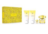 Conjunto de Perfumes Versace Yellow Diamond com 4 Peças para Mulheres