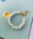 Conjunto de pérolas Colar e pulseiras perolas G banhado