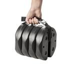 Conjunto de pesos de dossel, peso americano: 18,14 kg, 4 unidades com alça de transporte Conjunto de pesos de dossel, peso americano: 18,14 kg, 4 unidades com alça de transporte