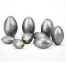 Conjunto de pesos de pesca AMYSPORTS Egg Lead 3/8 onças 20 unidades de água salgada