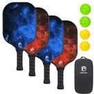 Conjunto de pickleball DULCE DOM USAPA aprovado com 4 pás e bolsa