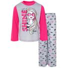 Conjunto de Pijama Barbie para Meninas - Camisa de Manga Comprida e Calças