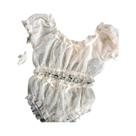 Conjunto De Pijama Feminino Transparente Com Estrelas, Ultrafino, Com Babados E Ombro a Ombro, Top