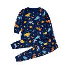 Conjunto De Pijama Infantil De Algodão, Calças Longas, Tamanhos Médio E Grande, Roupa De Inverno De
