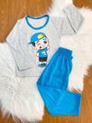 Conjunto de pijama infantil masculino tema Lucas Neto