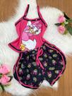 Conjunto de pijama infantil tema magali
