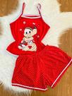 Conjunto de pijama infantil tema mônica Conjunto de pijama infantil tema mônica