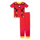 Conjunto de pijama Marvel I AM IRONMAN de algodão confortável para meninos 4Y