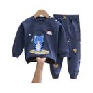 Conjunto De Pijamas De Manga Longa Para Bebês De 0 a 4 Anos, Roupas De Casa Para Crianças, Fantasia