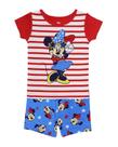 Conjunto de pijamas Disney Mickey Mouse Minnie America 3T unissex para crianças