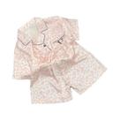 Conjunto De Pijamas Em Três Peças Para Mulheres Com Estampa De Leopardo Rosa, Moda Casual De