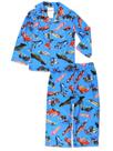 Conjunto de pijamas Hot Wheels Racecar Toddler & Boys Flannel 6 Blue