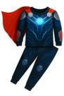 Conjunto de pijamas LEMONBABY Little Kids Boys Girls Super Hero 7Y