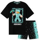 Conjunto de pijamas Minecraft Boys Short Comfy Cotton 9-10 anos