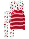 Conjunto de pijamas Simple Joys da Carter's 18 Months Cotton Holiday