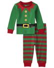 Conjunto de pijamas The Children's Place Elf Suit de 6 a 9 meses de algodão