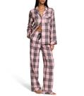Conjunto de Pijamas Victoria's Secret Flannel Pretty Blossom Plaid