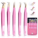 Conjunto de pinças para cílios Image Beauty Insight Japanese Steel
