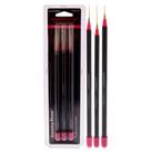 Conjunto de pincéis de arte de unhas Amazing Shine Professional de 3 peças
