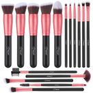 Conjunto de pincéis de maquiagem BESTOPE PRO 16 unidades de ouro rosa sintético