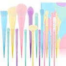 Conjunto de pincéis de maquiagem Docolor Dream of Color, 17 unidades sintéticas