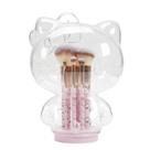 Conjunto de pincéis de maquiagem IMPRESSIONS VANITY Hello Kitty 6 unidades com suporte