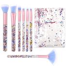 Conjunto de pincéis de maquiagem Mozeat Lens 7 peças Blending Brush Blue