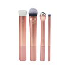 Conjunto de pincéis de maquiagem Real Techniques Prep and Prime, conjunto de 4 peças