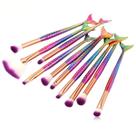 Conjunto de pincéis de maquiagem Tenmon Mermaid Eye, 10 unidades sintéticas