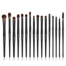 Conjunto de pincéis de maquiagem vegana Jessup T272, 16 peças para olhos com estojo Conjunto de pincéis de maquiagem vegana Jessup T272, 16 peças para olhos com estojo