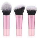 Conjunto de pincéis de maquiagem Yrarbil 3PCS Travel Kabuki Premium