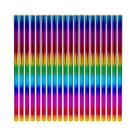Conjunto De Pincéis De Pintura Arco-Íris De Quatro Cores 12-48 Peças Para Festa De Aniversário